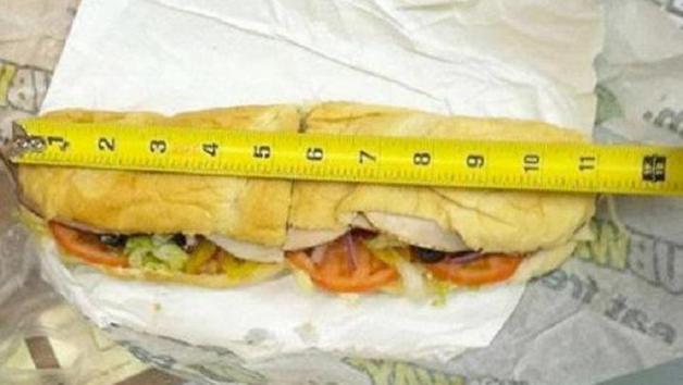 Jerry Wolkoff Blog: SUBWAY MISSING AN INCH IN FOOTLONG ...