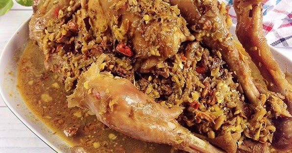 Resep Cara Membuat ayam betutu rumahan - Memasak Asik