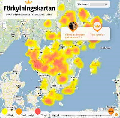 Förkylningskartan