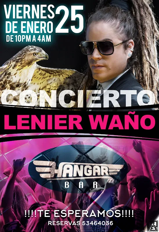 Lenier Waño - Concierto - 2019-01-25 - Hangar Bar - Cuba