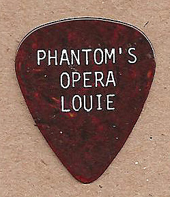 Lou Russomanno personalized guitar pick