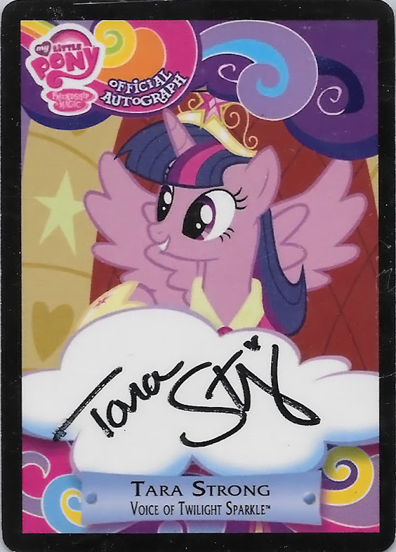 MLP Tara Strong - Princess Twilight Sparkle Trading Cards 