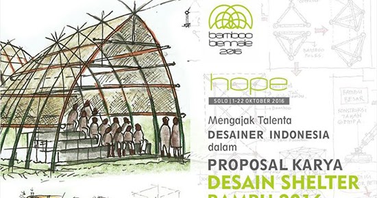 SAYEMBARA SHELTER BAMBU 2020 1000 Inspirasi Desain  