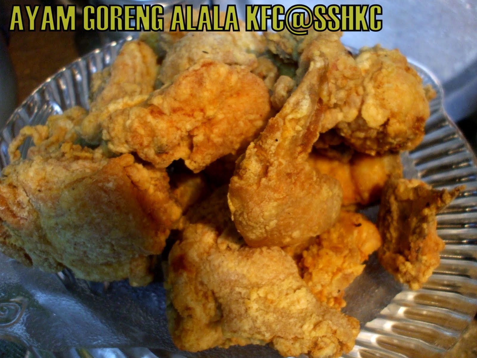 Resepi Ayam Goreng Kfc Guna Tepung Beras - Resepi Ayam h