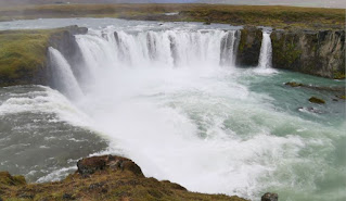 Cascada Godafoss, Islandia, Iceland.