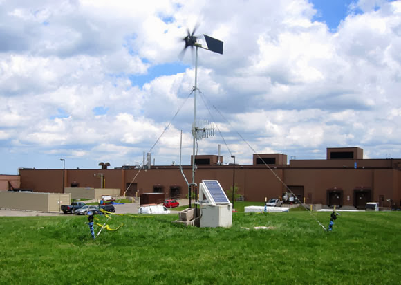 Solar and Wind Powered Wi-Fi Repeater