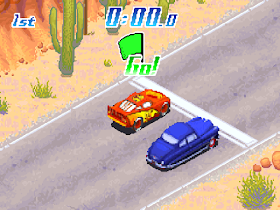 Cars Pixar Disney GBA