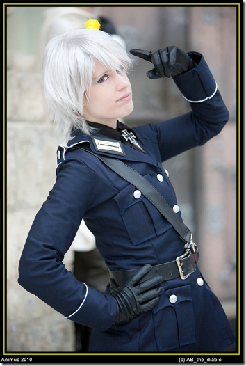 hetalia: axis powers cosplay - prussia 2 by nanjo koji