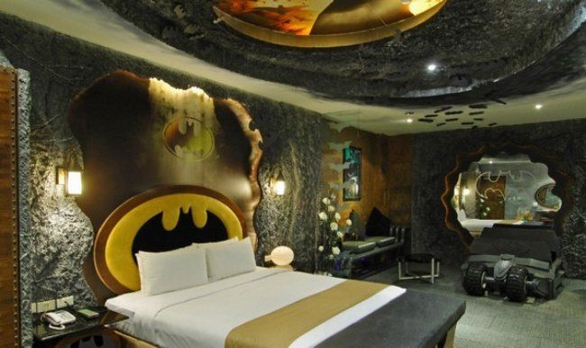 DORMITORIOS BATMAN BEDROOM DECORATING