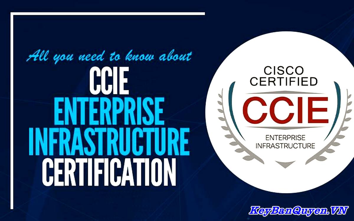 Khóa học Chứng nhận cơ sở hạ tầng doanh nghiệp CCIE Enterprise Infrastructure.