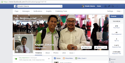 Facebook Page Official Khaidir Zakaria