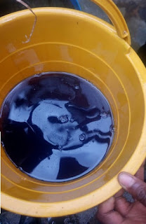 UNBELIEVABLE: Well Filled With Diesel In Lagos, See Photos