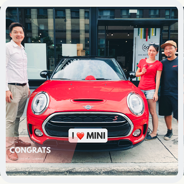 NEW MIIN CLUBMAN COOPER S 2.0L Chile Red辣椒紅黑頂