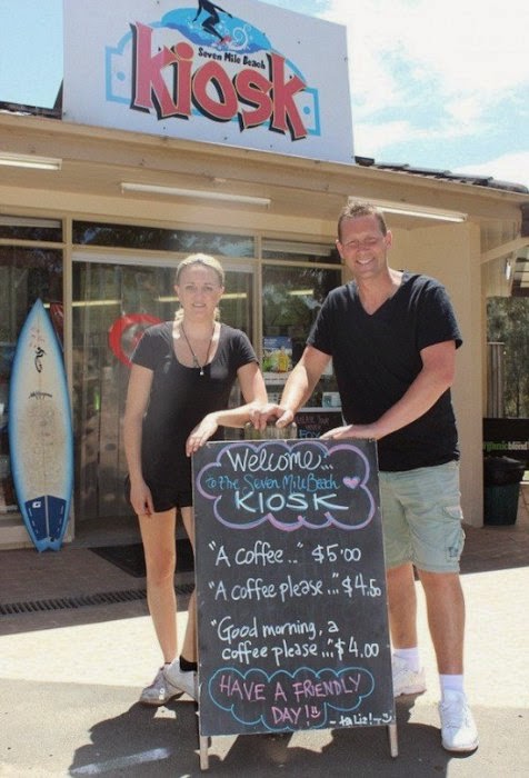 Seven Mile Beach Kiosk Cafe di Gerroa, New South Wales