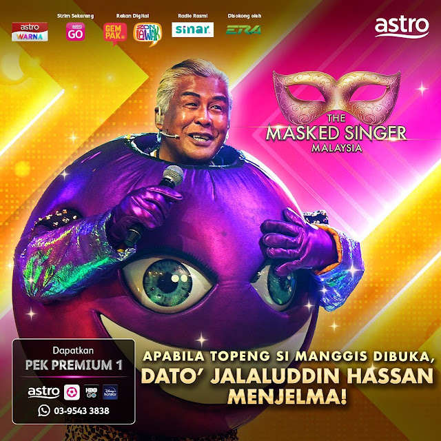Dato Jalaluddin Hassan The Masked Singer Malaysia 3