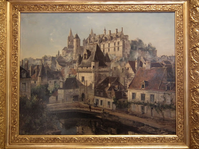 View of the Royal Citadel in Loches by Lansyer, France. Photo by Loire Valley Time Travel.