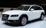 audi a4 allroad quattro (baudi allroad quattro bfront three quarter)