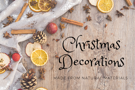 Ideas for natural Christmas decorations 