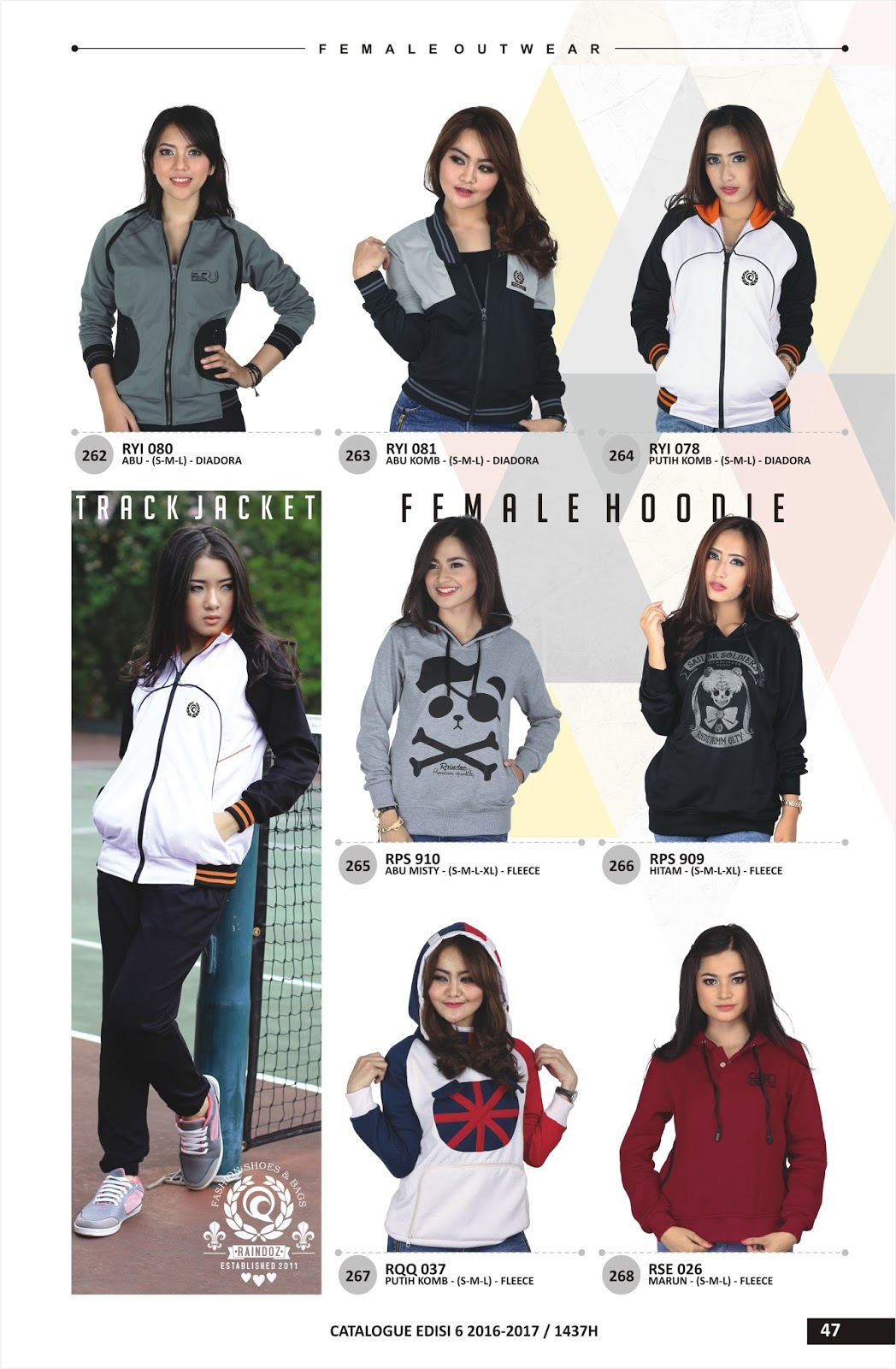 Katalog Raindoz Fashion Distro 2015-2016