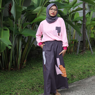 Trend Fashion Baju Setelan Wanita Modis Kekinian