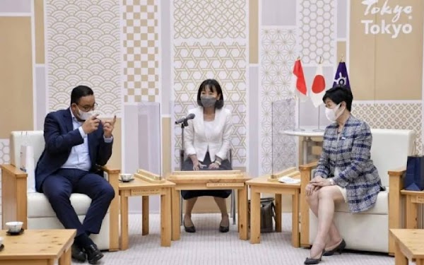 Anies Baswedan Duduk Bersama Orang Penting di Tokyo, Bahas Hal Penting