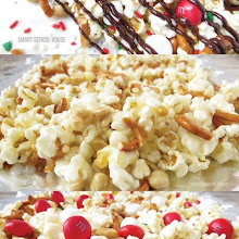 Santa's Snack Mix recipe - A fun christmas idea that everybody LOVED!! Easy to make.