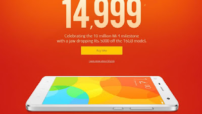 Xiaomi Slashed Price Of Mi4 16gb Variant