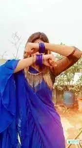Blue saree wearing pic with face covered - blue saree wearing pic, photo, picture - blue saree design and price - blue saree pic - NeotericIT.com - Image no 9