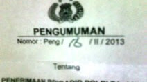 Pengumuman Dari Polres Kep.Selayar 