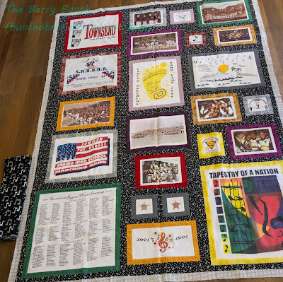 The Berry Bunch: 2015 Finish-A-Long: Band Shirt Memory Quilt