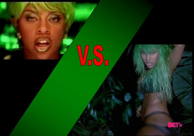 nicki minaj vs lil kim pics. Lil Kim vs Nicki Minaj