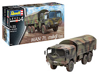 Revell 1/35  MAN 7t. milgl 6x6 (03291) Colour Guide & Paint Conversion Chart