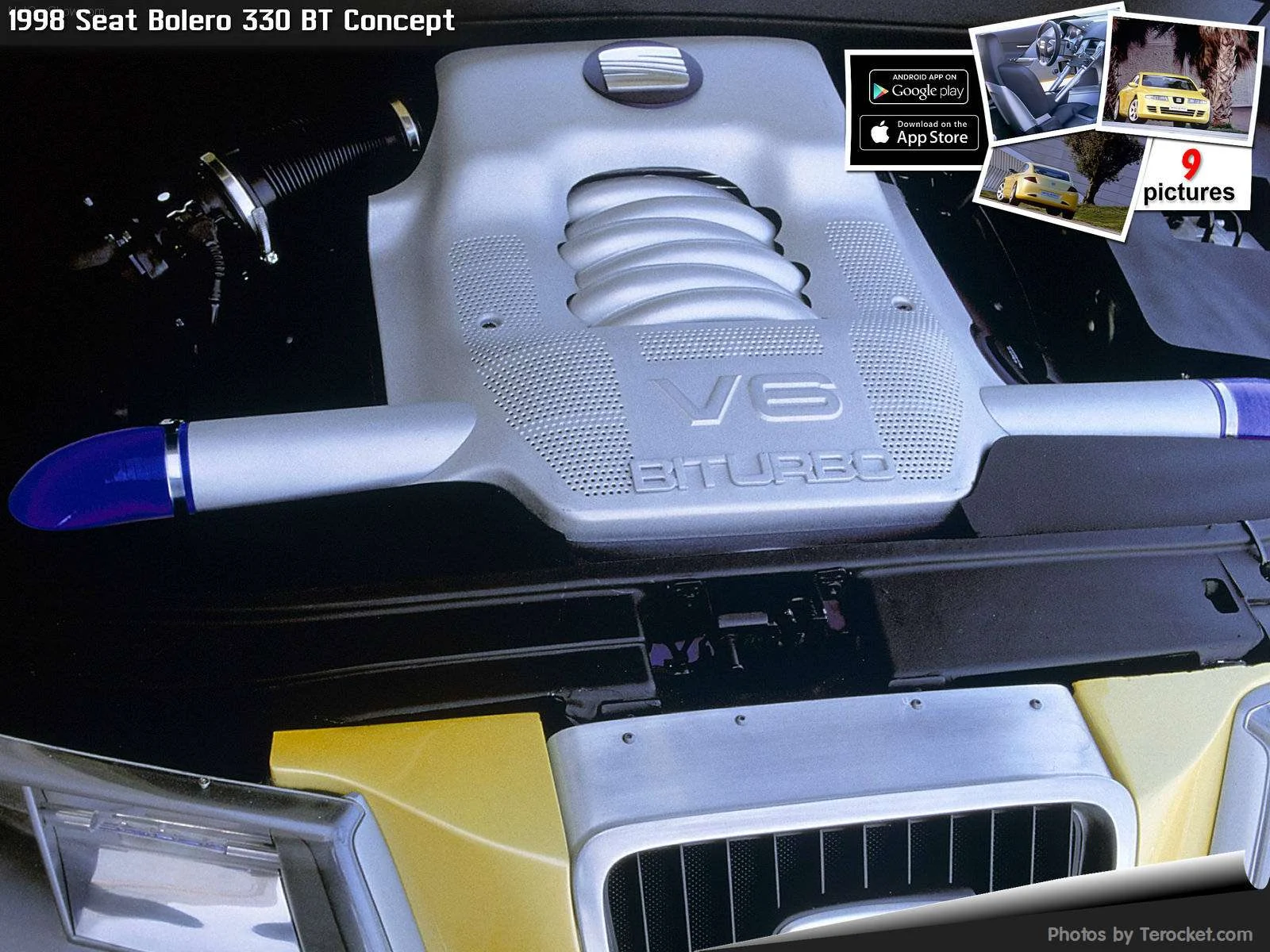 Hình ảnh xe ô tô Seat Bolero 330 BT Concept 1998 & nội ngoại thất