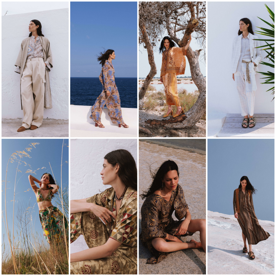 Momoni Spring Summer 2024 collection lookbook.