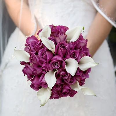 Purple Wedding Flowers