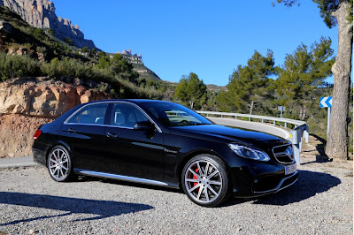 2014 mercedes benz e400 and e63 amg first drive barcelona