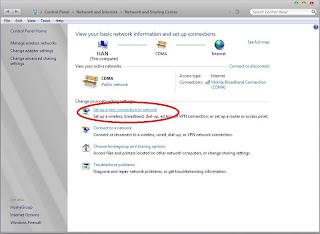 cara membuat hotspot dengan modem usb di windows7