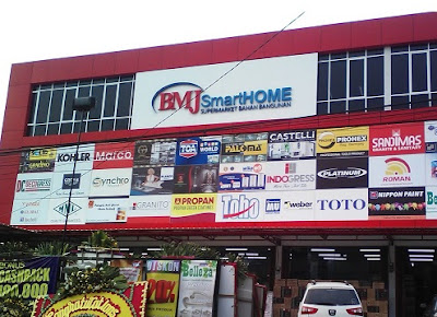 BMJ Smarthome Supermarket Bahan Bangunan, Cinere, Depok