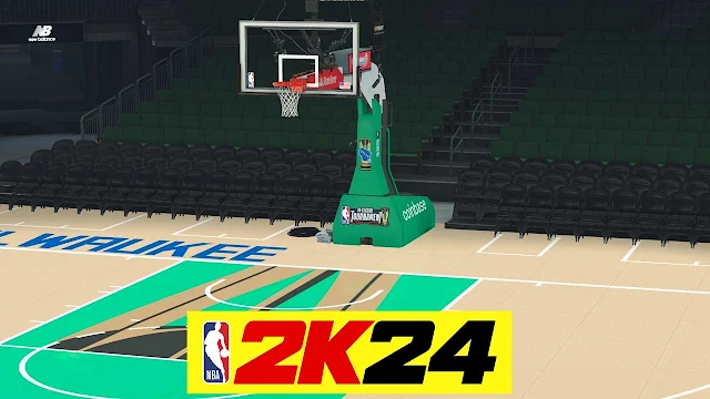 NBA 2K24 Milwaukee Bucks In-Season Tournament Arena