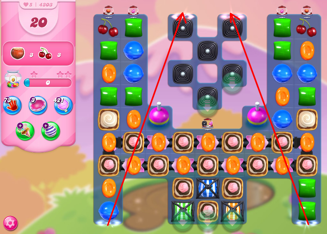 Candy Crush Saga level 4303