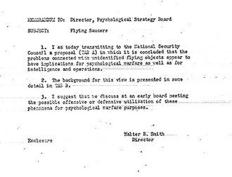 dokumen rahasia CIA tentang benda aneh