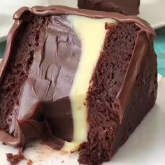 The Most Amazing Classic Chocolate Cake | Duo Stuffed Moist Hiper Brownie Cake