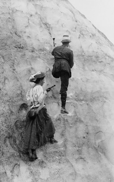 Fotografías de mujeres montañeras del siglo XIX