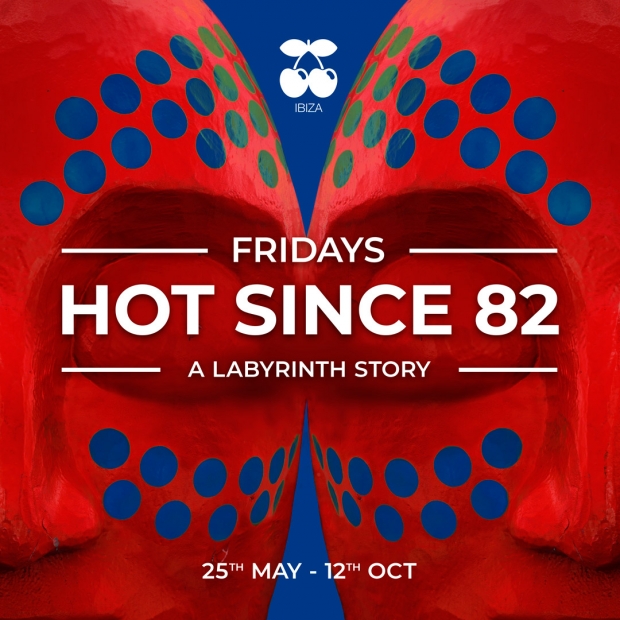 hot since 82, labyrinth, pacha ibiza, ibiza, fiesta, house, tech house, deep house, techno, música, música electrónica