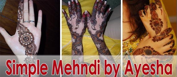 Simple And Beautiful Mehndi Designs Simple Mehndi Designs By