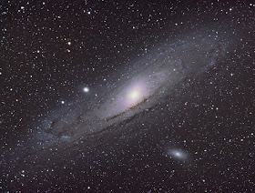 M31 Andromeda Galaxy taken with Canon Xsi in July 2012