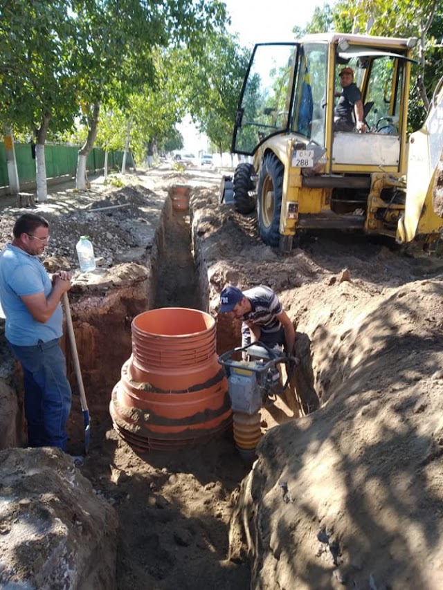 Extinderea sistemului de canalizare în orașul Leova