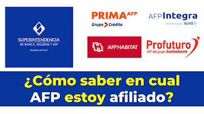 ¿Cómo saber a que AFP pertenezco?