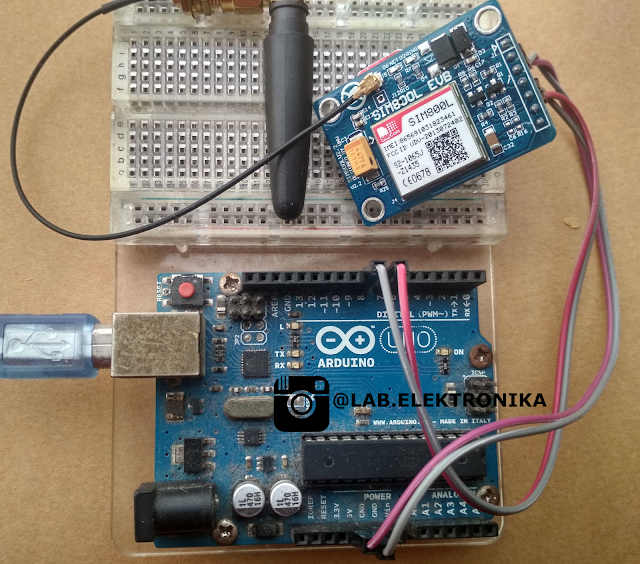 GSM Module SIM800L V2  Dengan Arduino