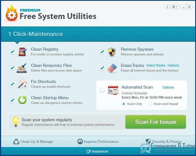 Freemium Free System Utilities : une nouvelle suite logicielle gratuite pour entretenir votre ordinateur